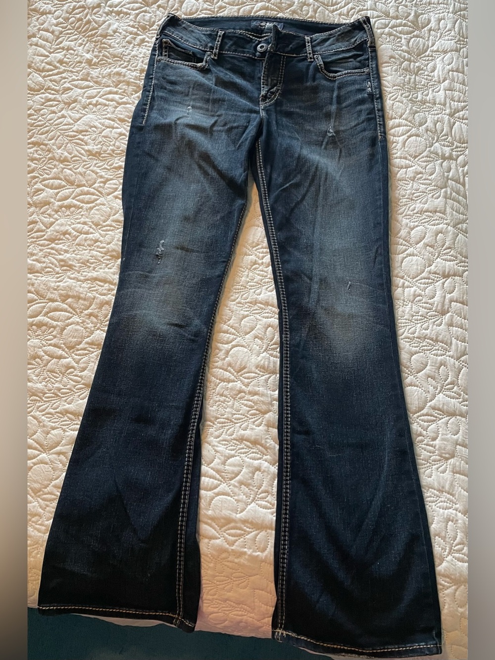 Silver jeans